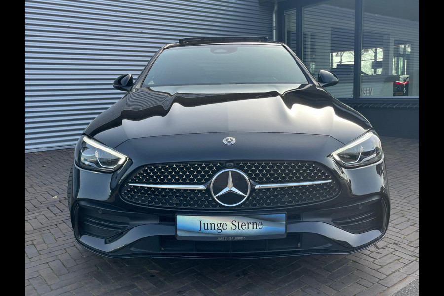Mercedes-Benz C-Klasse 180 AMG Line night pakket panoramadak  vol vol