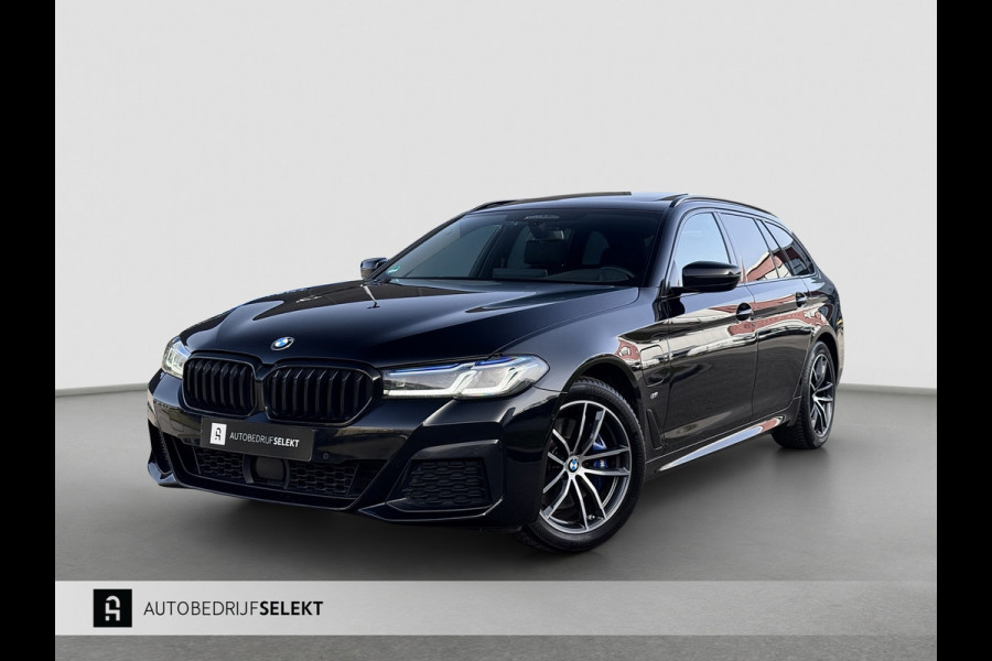 BMW 5 Serie Touring 530e xDrive | M-Sport | Pano | Trekhaak | Laser | Harman Kardon | Memory | Driving Ass. Pro | HUD | Keyless
