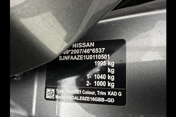 Nissan Leaf N-Connecta 40 kWh {SOH-90%} Aut. *HEAT-PUMP | ADAPTIVE-CRUISE | NAVI-FULLMAP | TOPVIEW | KEYLESS | BLINDSPOT |  DIGI-COCKPIT | HEATED-COMFORTSEATS | DAB | PRIVACYGLASS | ECC | PDC | CARPLAY | 17"ALU*