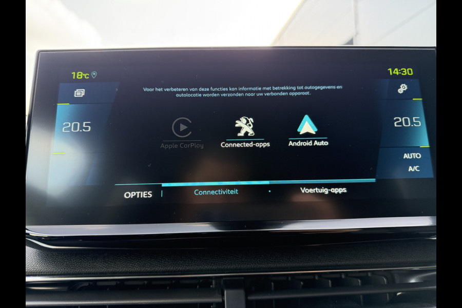 Peugeot 3008 225pk HYbrid Allure Pack (Camera - Keyless Entry - LED - 19"- Adaptieve Cruise Controle - Automatische Airco - Navigatie)