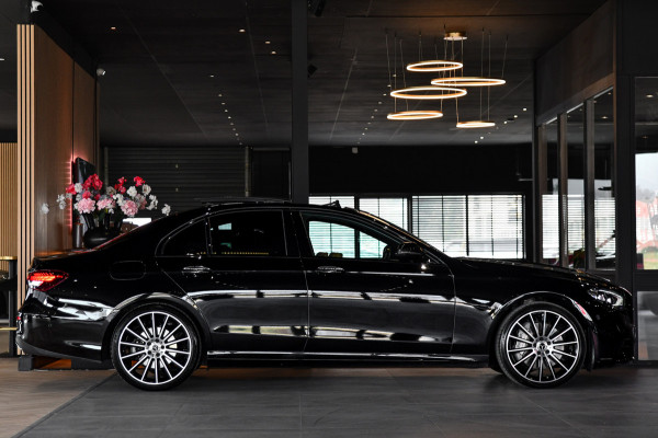 Mercedes-Benz E-Klasse 400 d 4MATIC AMG Night. Pano, Luchtv, Memory, 360, Burm, Leder, Dodeh, CarPlay, Sfeer!