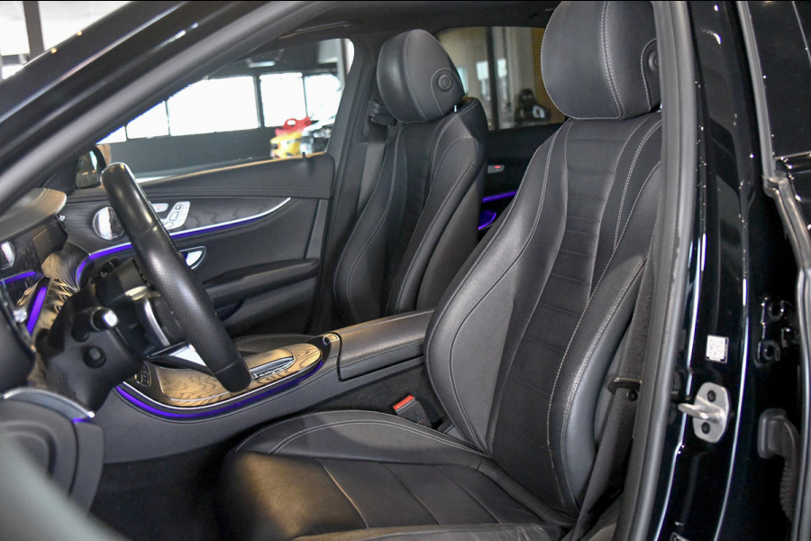Mercedes-Benz E-Klasse 400 d 4MATIC AMG Night. Pano, Luchtv, Memory, 360, Burm, Leder, Dodeh, CarPlay, Sfeer!