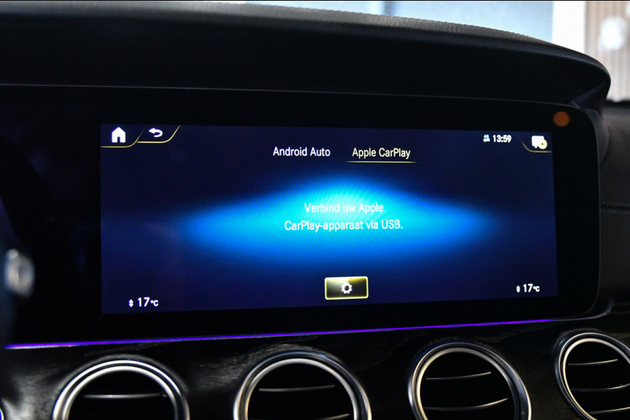Mercedes-Benz E-Klasse 400 d 4MATIC AMG Night. Pano, Luchtv, Memory, 360, Burm, Leder, Dodeh, CarPlay, Sfeer!