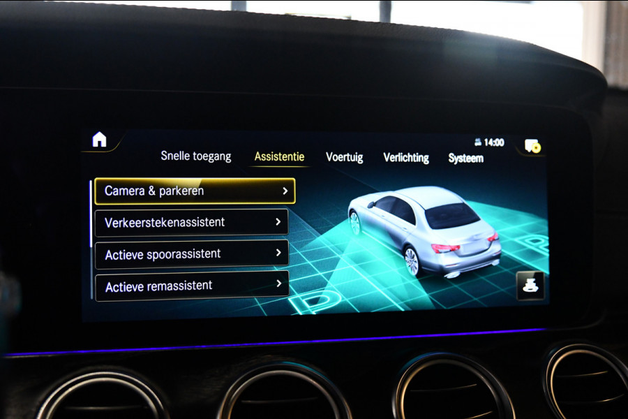 Mercedes-Benz E-Klasse 400 d 4MATIC AMG Night. Pano, Luchtv, Memory, 360, Burm, Leder, Dodeh, CarPlay, Sfeer!