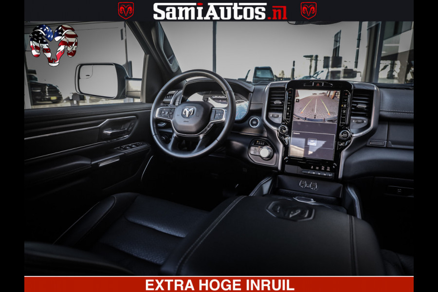 Dodge Ram 1500 LARAMIE SPORT | 5.7 V8 4X4 | 12 INCH MULTIMEDIA | MEMORY SEAT | BED STEP | 3500KG | GRANITE CRYSTAL | PRINS LPG | CRUISE | FULL LED | ALARM K3 | UITLAAT KLEP SYSTEEM ALS NIEUW!