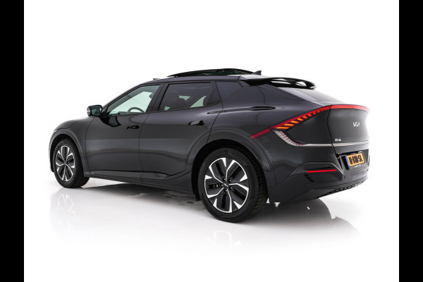 Kia Ev6 GT-Line 77.4 kWh (3-Fase-11kW) {SOH-100%} (INCL-BTW) Aut. *HEATPUMP | PANO | HEAD-UP | LEATHER-ALCANTARA | ADAPTIVE-CRUISE | DIGI-COCKPIT | MERIDIAN-AUDIO | MEMORYPACK | FULL-LED | KEYLESS | TOPVIEW | DAB | BLINDSPOT | NAVI-FULLMAP |