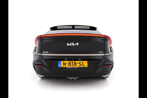 Kia Ev6 GT-Line 77.4 kWh (3-Fase-11kW) {SOH-100%} (INCL-BTW) Aut. *HEATPUMP | PANO | HEAD-UP | LEATHER-ALCANTARA | ADAPTIVE-CRUISE | DIGI-COCKPIT | MERIDIAN-AUDIO | MEMORYPACK | FULL-LED | KEYLESS | TOPVIEW | DAB | BLINDSPOT | NAVI-FULLMAP |