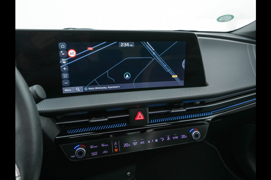 Kia Ev6 GT-Line 77.4 kWh (3-Fase-11kW) {SOH-100%} (INCL-BTW) Aut. *HEATPUMP | PANO | HEAD-UP | LEATHER-ALCANTARA | ADAPTIVE-CRUISE | DIGI-COCKPIT | MERIDIAN-AUDIO | MEMORYPACK | FULL-LED | KEYLESS | TOPVIEW | DAB | BLINDSPOT | NAVI-FULLMAP |