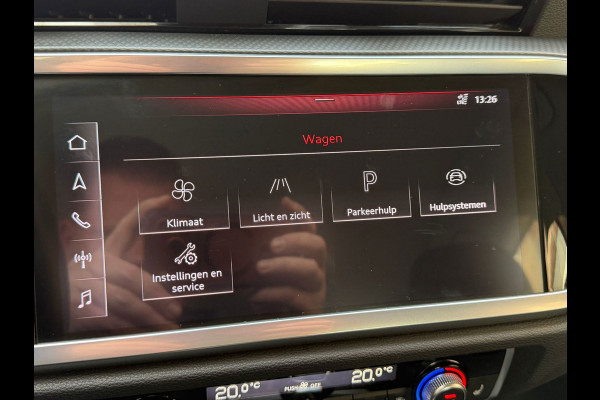 Audi Q3 35 TFSI S Line Pro Line Climate control Cruise LED Stoelverwarming Apple / Android Navi PDC voor/achter