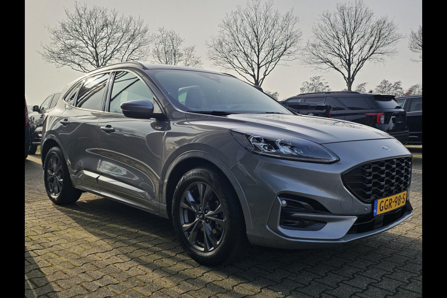 Ford Kuga 2.5 PHEV ST-Line X Half leder | Adaptieve cruise control | Full led | Dodehoekdetectie | Winterpack | Zéér nette auto!