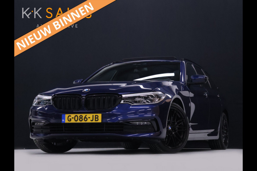 BMW 5 Serie Touring 520i M Sport [SCHUIFKANTELDAK, CRUISE CONTROL, BLUETOOTH TELEFOON, HUD, ACHTERUITRIJCAMERA, PDC V+A, STOELVERWARMING, BMW ADAPTIVE LED, NIEUWSTAAT]