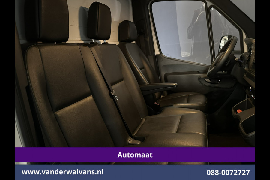 Mercedes-Benz Sprinter 314 CDI Automaat Bakwagen 21m3 KUUB Laadklep Zijdeur Euro6 Airco | LAT om LAT Leder, Bijrijdersbank