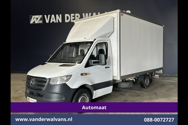Mercedes-Benz Sprinter 314 CDI Automaat Bakwagen 21m3 KUUB Laadklep Zijdeur Euro6 Airco | LAT om LAT Leder, Bijrijdersbank