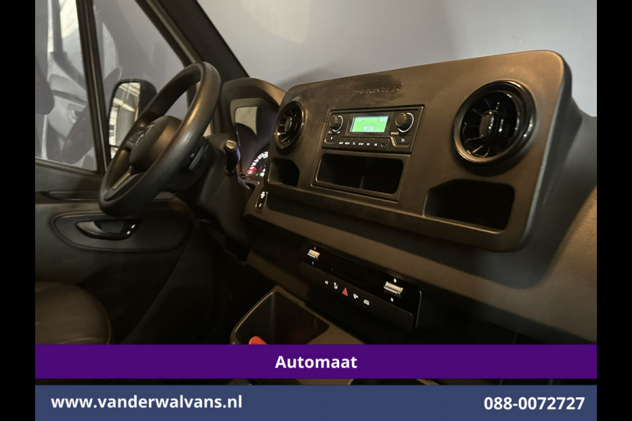 Mercedes-Benz Sprinter 314 CDI Automaat Bakwagen 21m3 KUUB Laadklep Zijdeur Euro6 Airco | LAT om LAT Leder, Bijrijdersbank