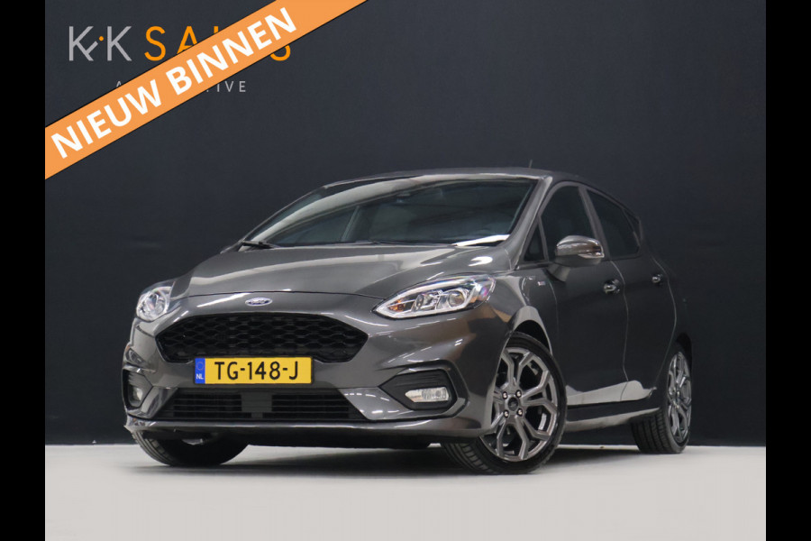 Ford Fiesta 1.0 EcoBoost ST-Line [APPLE CARPLAY, ADNROID AUTO, CRUISE CONTROL, LANE ASSIST, PDC ACHTER, AUTOMATISCHE AIRCO, LICHTMETALEN VELGEN, NIEUWSTAAT]
