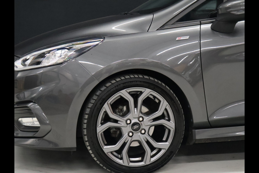 Ford Fiesta 1.0 EcoBoost ST-Line [APPLE CARPLAY, ADNROID AUTO, CRUISE CONTROL, LANE ASSIST, PDC ACHTER, AUTOMATISCHE AIRCO, LICHTMETALEN VELGEN, NIEUWSTAAT]