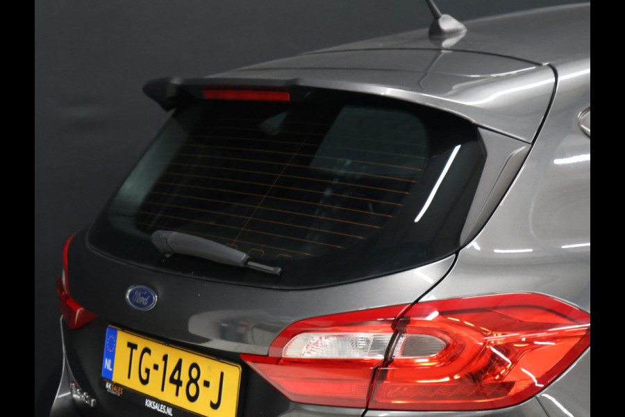 Ford Fiesta 1.0 EcoBoost ST-Line [APPLE CARPLAY, ADNROID AUTO, CRUISE CONTROL, LANE ASSIST, PDC ACHTER, AUTOMATISCHE AIRCO, LICHTMETALEN VELGEN, NIEUWSTAAT]