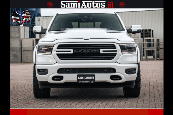 Dodge Ram V8 5.7 402PK | LARAMIE SPORT | Krachtige Hemi | Panorama Dak | 12' Scherm | LPG | Comfortabele Dubbele Cabine met Royale 5 Zitplaatsen | NIEUW EN BPM vrij | Nu Leverbaar uit Voorraad | Nr 2528 - 1276 |
