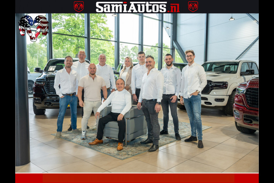 Dodge Ram V8 5.7 402PK | LARAMIE SPORT | Krachtige Hemi | Panorama Dak | 12' Scherm | LPG | Comfortabele Dubbele Cabine met Royale 5 Zitplaatsen | NIEUW EN BPM vrij | Nu Leverbaar uit Voorraad | Nr 2528 - 1276 |