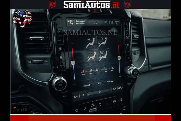 Dodge Ram V8 5.7 402PK | LARAMIE SPORT | Krachtige Hemi | Panorama Dak | 12' Scherm | LPG | Comfortabele Dubbele Cabine met Royale 5 Zitplaatsen | NIEUW EN BPM vrij | Nu Leverbaar uit Voorraad | Nr 2528 - 1276 |