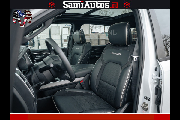 Dodge Ram V8 5.7 402PK | LARAMIE SPORT | Krachtige Hemi | Panorama Dak | 12' Scherm | LPG | Comfortabele Dubbele Cabine met Royale 5 Zitplaatsen | NIEUW EN BPM vrij | Nu Leverbaar uit Voorraad | Nr 2528 - 1276 |