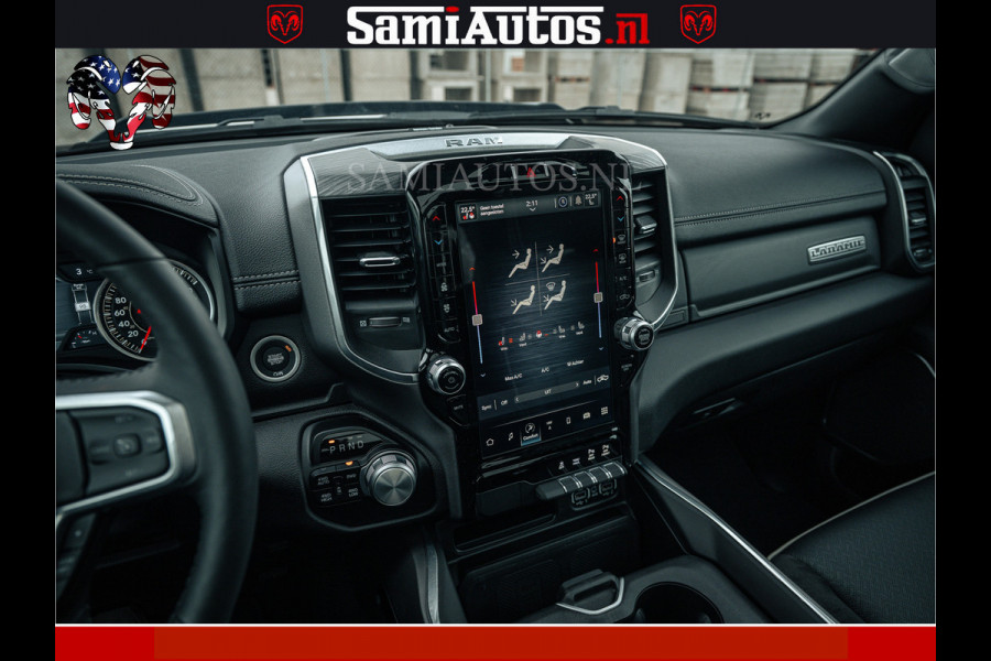 Dodge Ram V8 5.7 402PK | LARAMIE SPORT | Krachtige Hemi | Panorama Dak | 12' Scherm | LPG | Comfortabele Dubbele Cabine met Royale 5 Zitplaatsen | NIEUW EN BPM vrij | Nu Leverbaar uit Voorraad | Nr 2528 - 1276 |