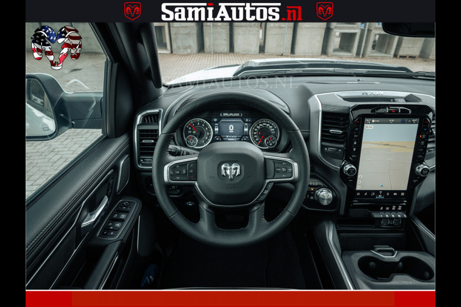 Dodge Ram V8 5.7 402PK | LARAMIE SPORT | Krachtige Hemi | Panorama Dak | 12' Scherm | LPG | Comfortabele Dubbele Cabine met Royale 5 Zitplaatsen | NIEUW EN BPM vrij | Nu Leverbaar uit Voorraad | Nr 2528 - 1276 |