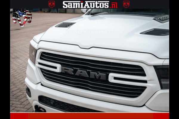 Dodge Ram V8 5.7 402PK | LARAMIE SPORT | Krachtige Hemi | Panorama Dak | 12' Scherm | LPG | Comfortabele Dubbele Cabine met Royale 5 Zitplaatsen | NIEUW EN BPM vrij | Nu Leverbaar uit Voorraad | Nr 2528 - 1276 |