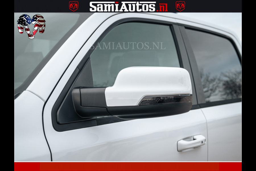 Dodge Ram V8 5.7 402PK | LARAMIE SPORT | Krachtige Hemi | Panorama Dak | 12' Scherm | LPG | Comfortabele Dubbele Cabine met Royale 5 Zitplaatsen | NIEUW EN BPM vrij | Nu Leverbaar uit Voorraad | Nr 2528 - 1276 |