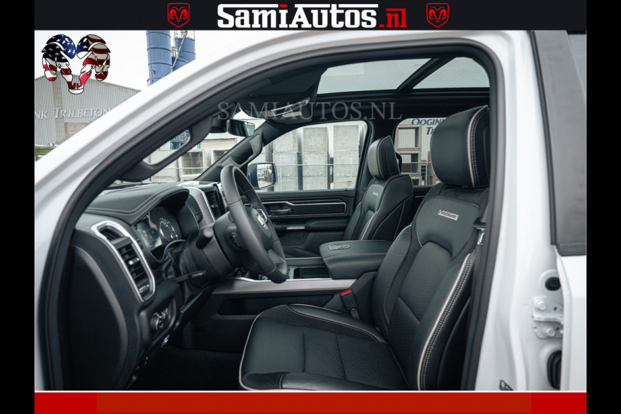 Dodge Ram V8 5.7 402PK | LARAMIE SPORT | Krachtige Hemi | Panorama Dak | 12' Scherm | LPG | Comfortabele Dubbele Cabine met Royale 5 Zitplaatsen | NIEUW EN BPM vrij | Nu Leverbaar uit Voorraad | Nr 2528 - 1276 |