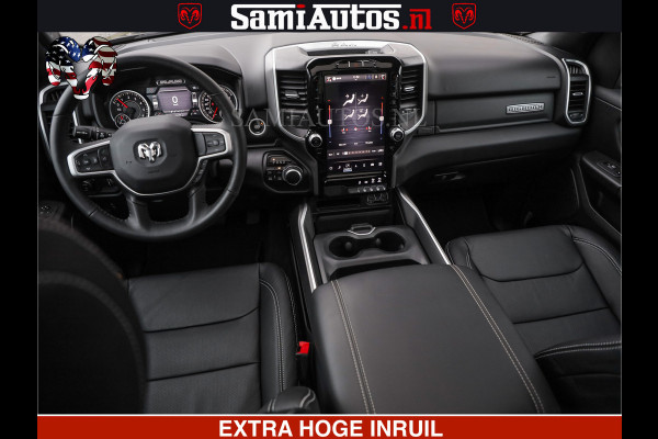 Dodge Ram SPORT | 5.7 V8 4x4 HEMI | PANORAMA DAK | GROOTSCHEM 12 INCH | LPG | Diamond Black Pearl | CREW CAB | DUBBELE CABINE | 5 PERSOONS | DC | VOORRAAD NR 2559 - 3308