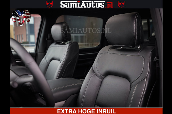 Dodge Ram SPORT | 5.7 V8 4x4 HEMI | PANORAMA DAK | GROOTSCHEM 12 INCH | LPG | Diamond Black Pearl | CREW CAB | DUBBELE CABINE | 5 PERSOONS | DC | VOORRAAD NR 2559 - 3308
