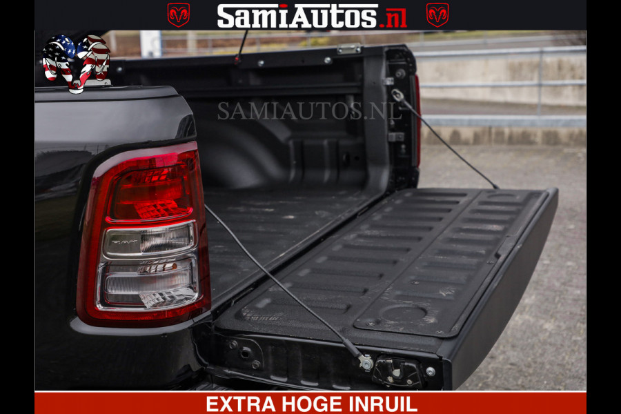 Dodge Ram SPORT | 5.7 V8 4x4 HEMI | PANORAMA DAK | GROOTSCHEM 12 INCH | LPG | Diamond Black Pearl | CREW CAB | DUBBELE CABINE | 5 PERSOONS | DC | VOORRAAD NR 2559 - 3308