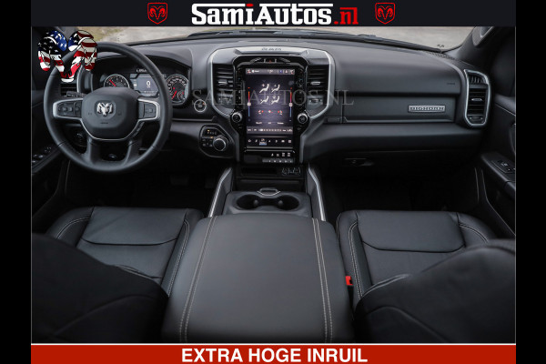 Dodge Ram SPORT | 5.7 V8 4x4 HEMI | PANORAMA DAK | GROOTSCHEM 12 INCH | LPG | Diamond Black Pearl | CREW CAB | DUBBELE CABINE | 5 PERSOONS | DC | VOORRAAD NR 2559 - 3308