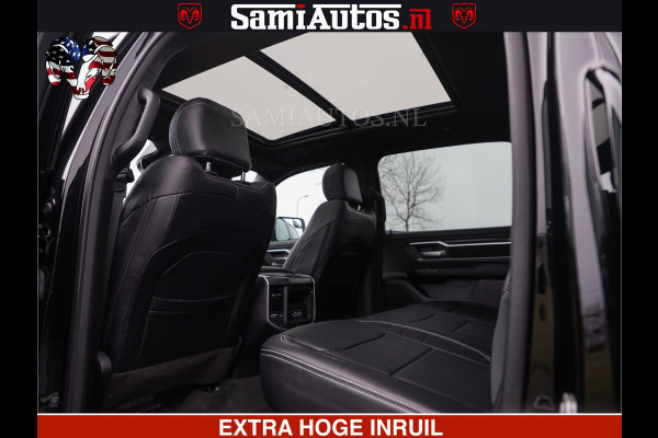 Dodge Ram SPORT | 5.7 V8 4x4 HEMI | PANORAMA DAK | GROOTSCHEM 12 INCH | LPG | Diamond Black Pearl | CREW CAB | DUBBELE CABINE | 5 PERSOONS | DC | VOORRAAD NR 2559 - 3308