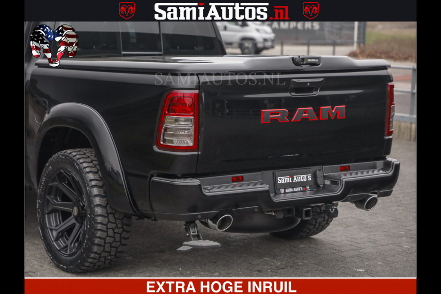 Dodge Ram SPORT | 5.7 V8 4x4 HEMI | PANORAMA DAK | GROOTSCHEM 12 INCH | LPG | Diamond Black Pearl | CREW CAB | DUBBELE CABINE | 5 PERSOONS | DC | VOORRAAD NR 2559 - 3308