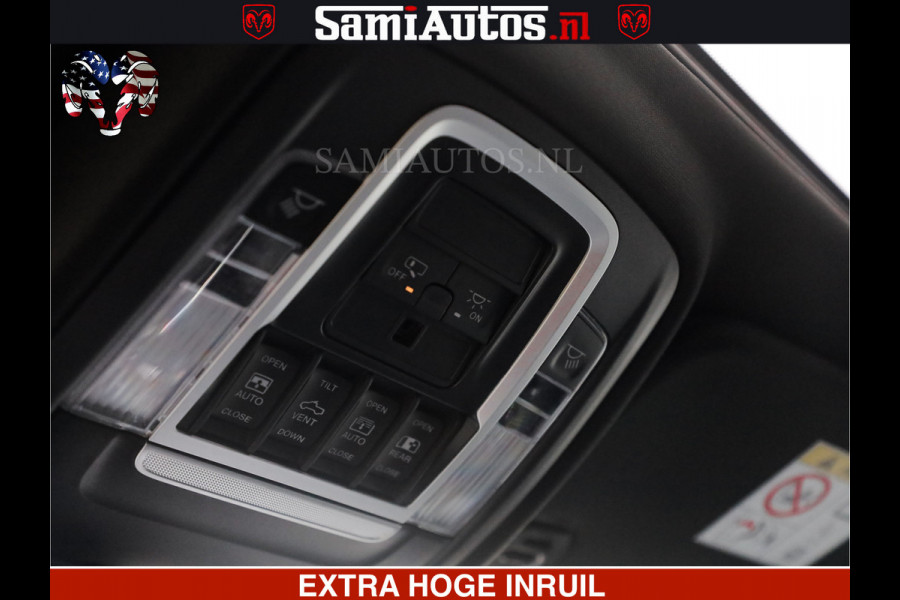Dodge Ram SPORT | 5.7 V8 4x4 HEMI | PANORAMA DAK | GROOTSCHEM 12 INCH | LPG | Diamond Black Pearl | CREW CAB | DUBBELE CABINE | 5 PERSOONS | DC | VOORRAAD NR 2559 - 3308