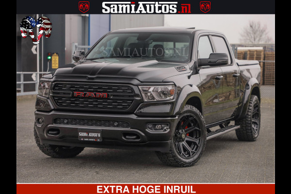 Dodge Ram SPORT | 5.7 V8 4x4 HEMI | PANORAMA DAK | GROOTSCHEM 12 INCH | LPG | Diamond Black Pearl | CREW CAB | DUBBELE CABINE | 5 PERSOONS | DC | VOORRAAD NR 2559 - 3308