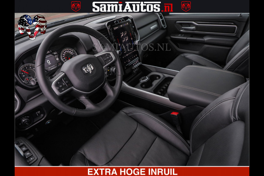 Dodge Ram SPORT | 5.7 V8 4x4 HEMI | PANORAMA DAK | GROOTSCHEM 12 INCH | LPG | Diamond Black Pearl | CREW CAB | DUBBELE CABINE | 5 PERSOONS | DC | VOORRAAD NR 2559 - 3308