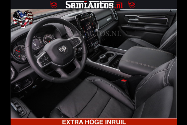 Dodge Ram SPORT | 5.7 V8 4x4 HEMI | PANORAMA DAK | GROOTSCHEM 12 INCH | LPG | Diamond Black Pearl | CREW CAB | DUBBELE CABINE | 5 PERSOONS | DC | VOORRAAD NR 2559 - 3308