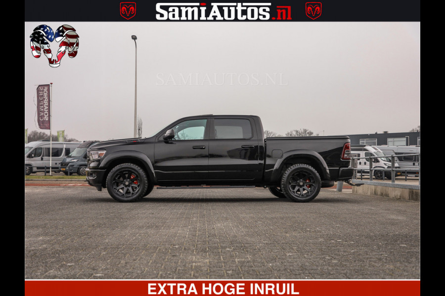 Dodge Ram SPORT | 5.7 V8 4x4 HEMI | PANORAMA DAK | GROOTSCHEM 12 INCH | LPG | Diamond Black Pearl | CREW CAB | DUBBELE CABINE | 5 PERSOONS | DC | VOORRAAD NR 2559 - 3308