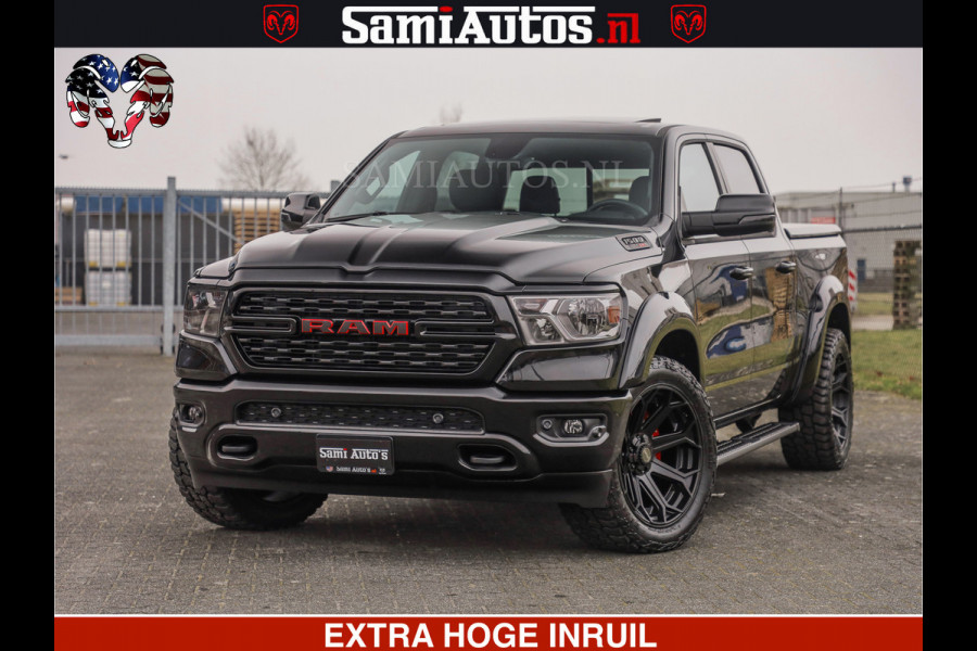 Dodge Ram SPORT | 5.7 V8 4x4 HEMI | PANORAMA DAK | GROOTSCHEM 12 INCH | LPG | Diamond Black Pearl | CREW CAB | DUBBELE CABINE | 5 PERSOONS | DC | VOORRAAD NR 2559 - 3308