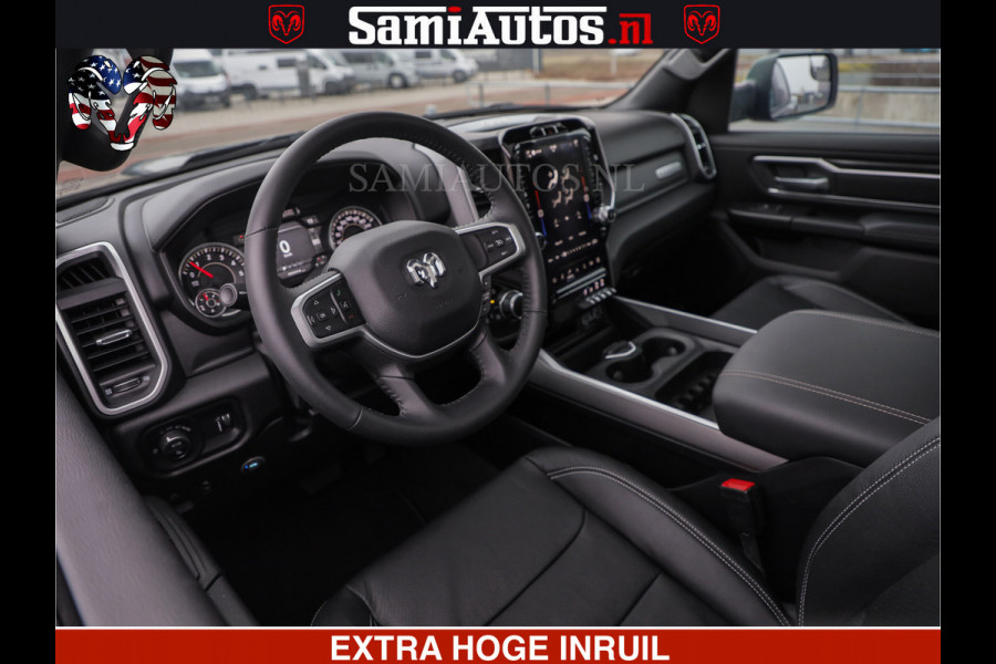 Dodge Ram SPORT | 5.7 V8 4x4 HEMI | PANORAMA DAK | GROOTSCHEM 12 INCH | LPG | Diamond Black Pearl | CREW CAB | DUBBELE CABINE | 5 PERSOONS | DC | VOORRAAD NR 2559 - 3308