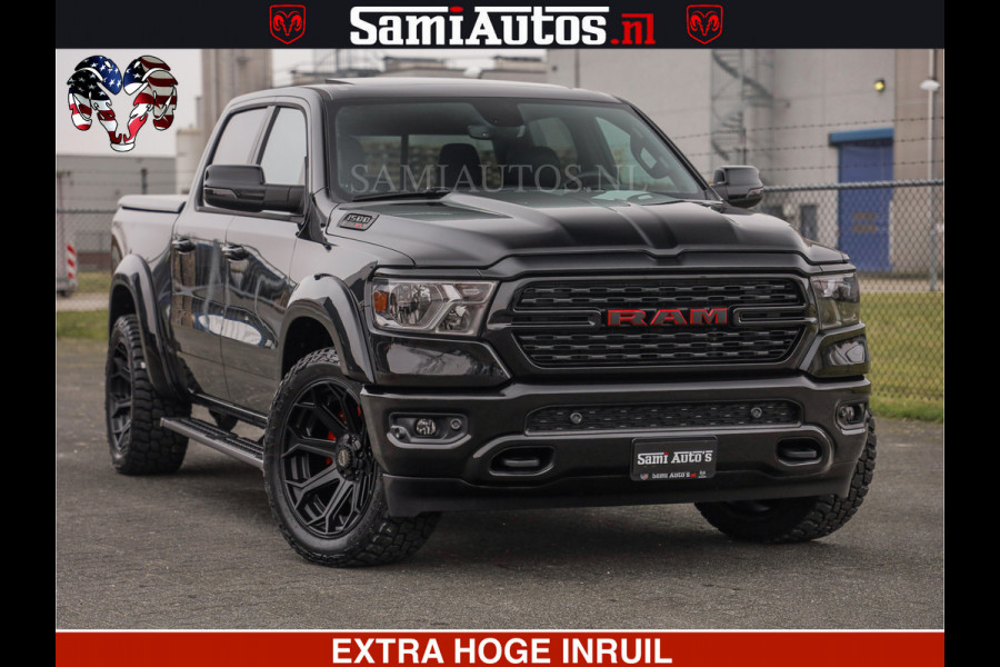 Dodge Ram SPORT | 5.7 V8 4x4 HEMI | PANORAMA DAK | GROOTSCHEM 12 INCH | LPG | Diamond Black Pearl | CREW CAB | DUBBELE CABINE | 5 PERSOONS | DC | VOORRAAD NR 2559 - 3308