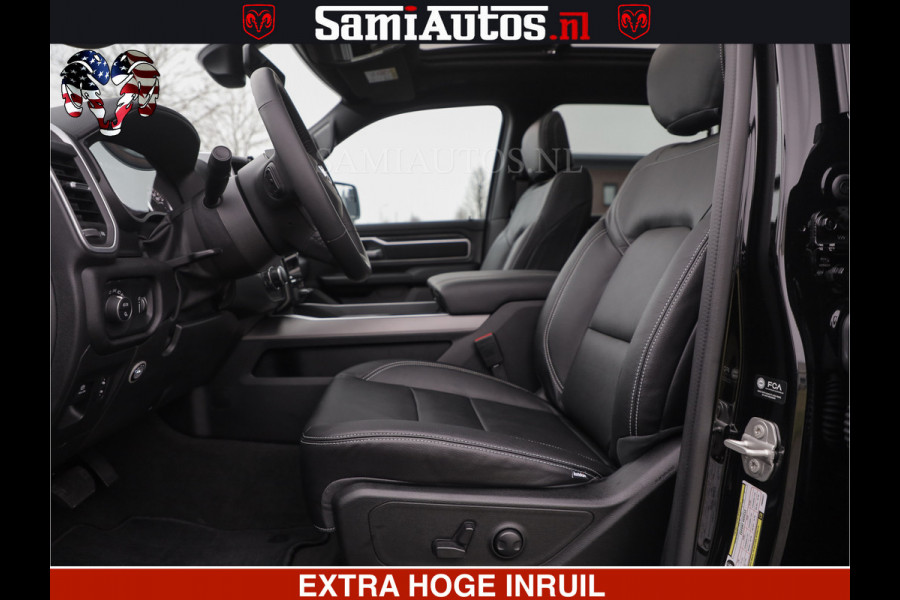 Dodge Ram SPORT | 5.7 V8 4x4 HEMI | PANORAMA DAK | GROOTSCHEM 12 INCH | LPG | Diamond Black Pearl | CREW CAB | DUBBELE CABINE | 5 PERSOONS | DC | VOORRAAD NR 2559 - 3308
