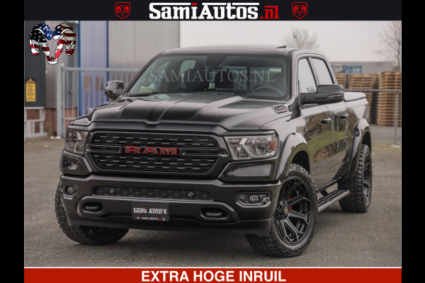Dodge Ram SPORT | 5.7 V8 4x4 HEMI | PANORAMA DAK | GROOTSCHEM 12 INCH | LPG | Diamond Black Pearl | CREW CAB | DUBBELE CABINE | 5 PERSOONS | DC | VOORRAAD NR 2559 - 3308