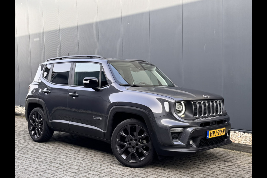 Jeep Renegade 1.5T e-Hybrid S | Automaat | LED | Camera | Carplay/Android | Leder | Navigatie | Stoel en stuurverwarming