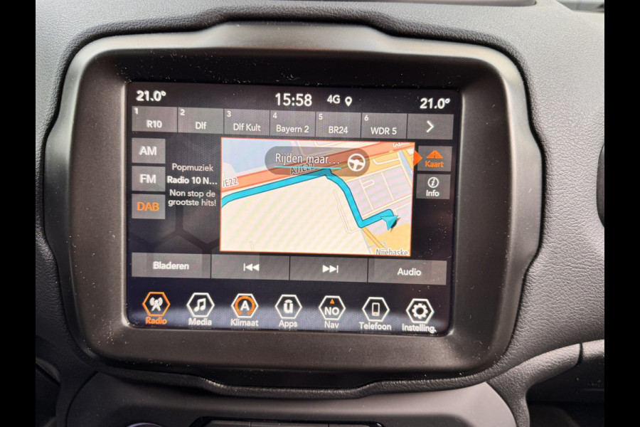 Jeep Renegade 1.5T e-Hybrid S | Automaat | LED | Camera | Carplay/Android | Leder | Navigatie | Stoel en stuurverwarming