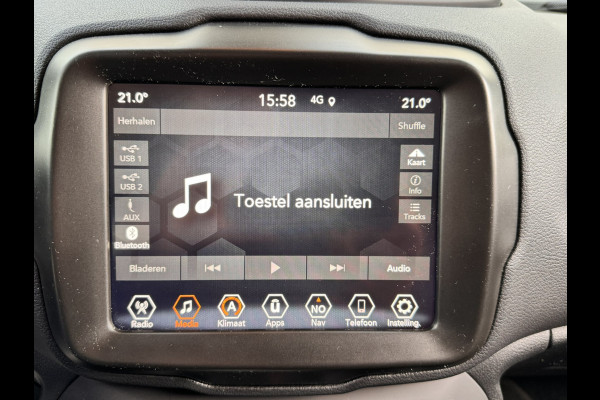 Jeep Renegade 1.5T e-Hybrid S | Automaat | LED | Camera | Carplay/Android | Leder | Navigatie | Stoel en stuurverwarming