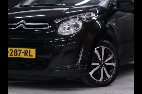 Citroën C1 1.0 VTi Shine [APPLE CARPLAY, ANDROID AUTO, CRUISE CONTROL, ACHTERUITRIJCAMERA, ELEKTRISCHE RAMEN, AUTOMATISCHE AIRCO, LICHTMETALEN VELGEN, NIEUWSTAAT]